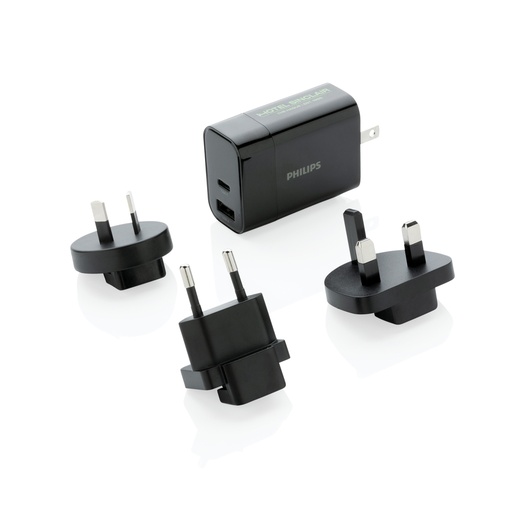 [P301.181] Philips 30W ultra snelle reisadapter set