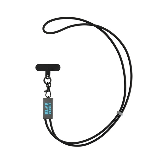 [P302.5402] Terra RCS gerecycled PET telefoon lanyard 60W oplaadkabel