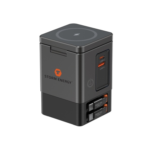 [P309.5402] Urban Vitamin Sacramento 105W GaN lader, uittrekbare kabels