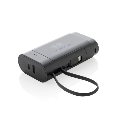 [P322.5401] CycleCell 10.000 mAh powerbank met verwijderbare batterij