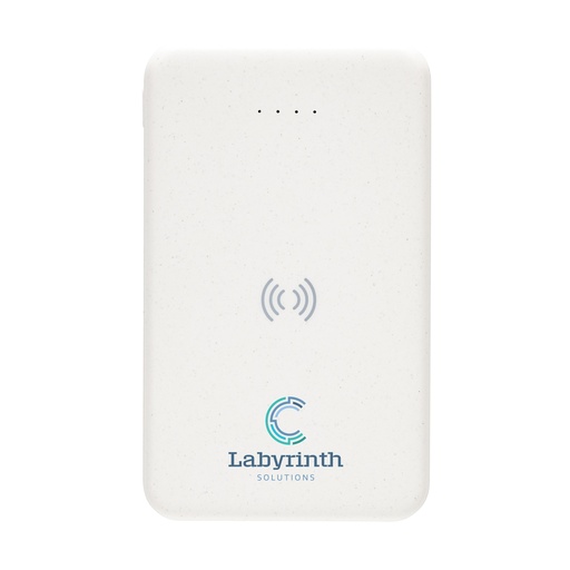 RCS gerecycled plastic 5.000 mAh 5W draadloze powerbank