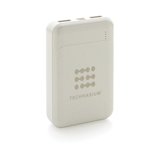 RCS standaard recycled plastic 10.000 mAh powerbank