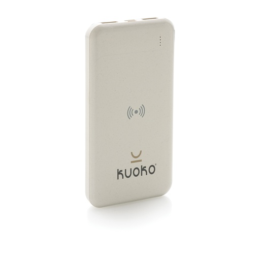 RCS standaard recycled plastic wireless powerbank