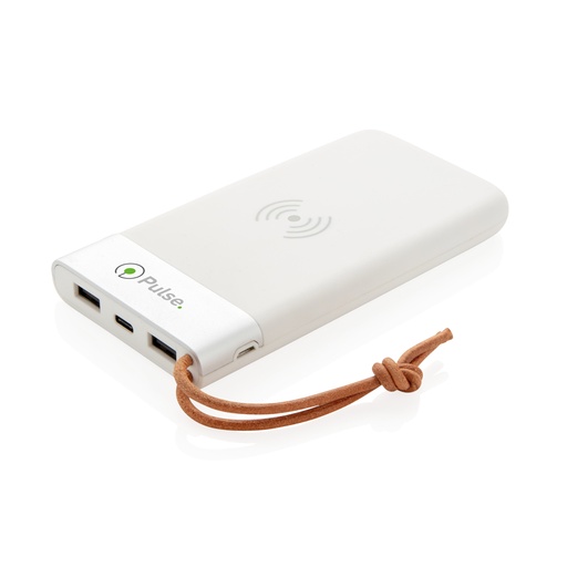 [P324.693] Aria 8.000 mAh powerbank met draadloos opladen