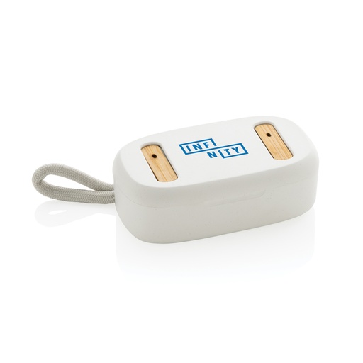 RCS gerecycled plastic & bamboe TWS oordoppen