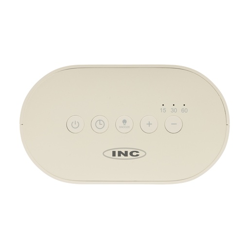 [P457.0019] LumaRise RCS gerecycled plastic wekker met witte ruis