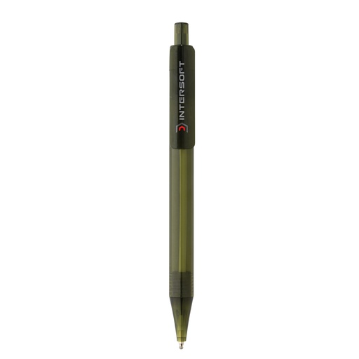 GRS RPET X8 transparante pen