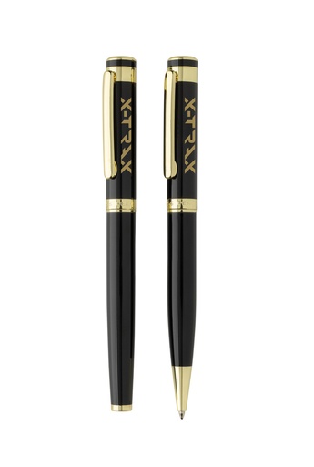 [P611.3001] Swiss Peak Luca RCS recycled brass deluxe pen set