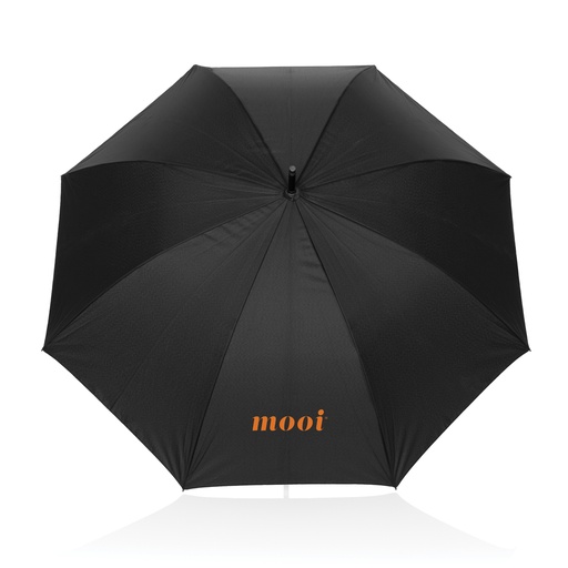 [P850.7501] Swiss Peak Vero Aware™ RPET 25” umbrella met luxe handvat