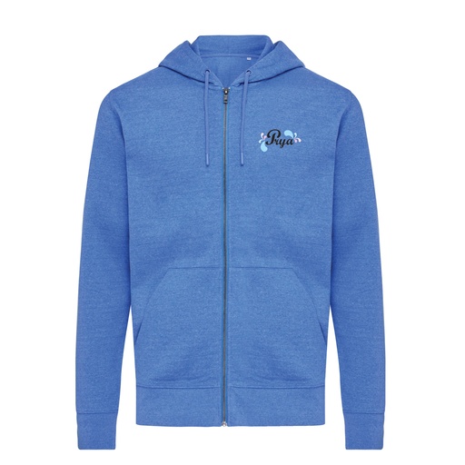 IQONIQ Abisko gerecycled katoen hoodie met rits