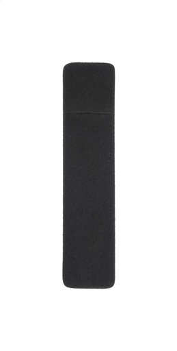 [AP6612] zwart velours pennenetui - Henky