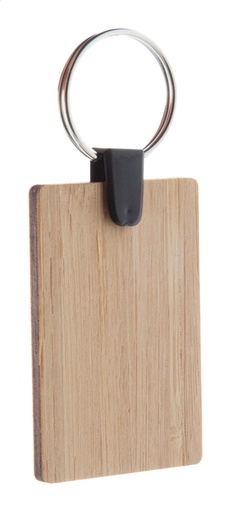 [AP718370-D] bamboo sleutelhanger 