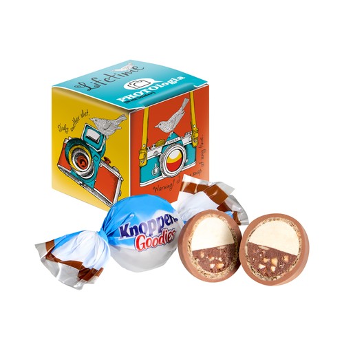 [110775070] Mini Promo-Cube met Knoppers Goodies