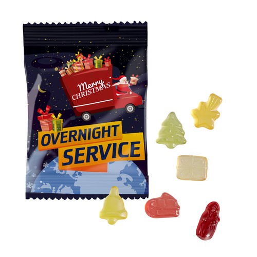 [110710092] Overnight X-Mas Fruit Gum Mix