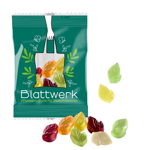 [110711000] Fruit Gum STANDARD 10 g, VEGAN in een standaardzak