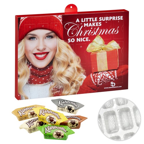 [110781510] Premium Gift Adventskalender met Kuhbonbons ®