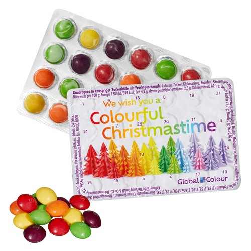 [110784002] s Werelds Kleinste (Advents) Kalender met SKITTLES®