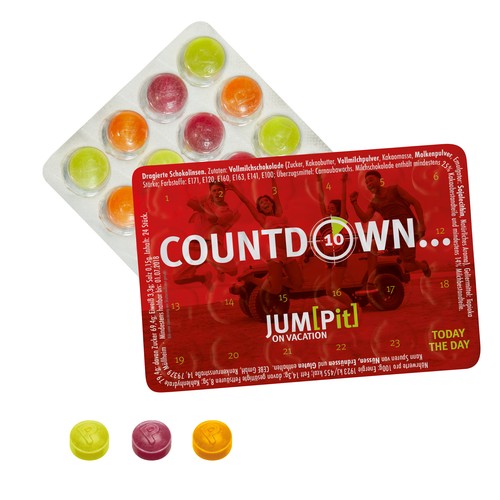 [110770201] Kleinste evenementenkalender ter wereld met Pulmoll-pastilles