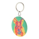 Rpet-Sleutelhanger Met Speld KeyBadge RPET Maxi