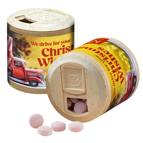 [110765006] Papieren promotieblik met Bären Company Glühwein snoepjes