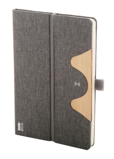 RPET draadloze oplader notebook - Chatom