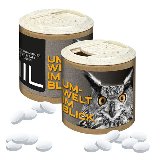 [110765000] Papieren promotieblik met Cool Ice, 80g