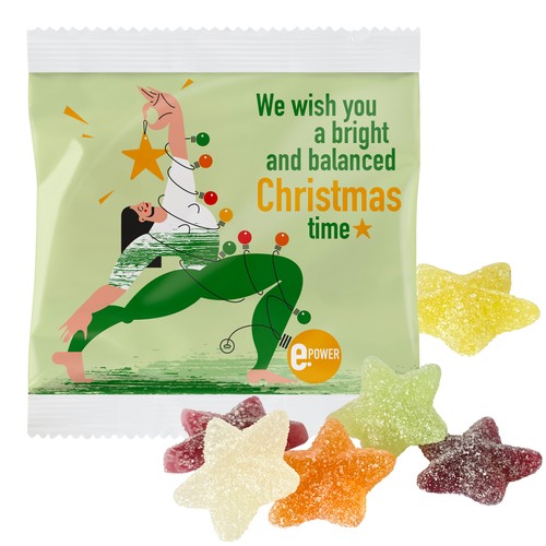 [110788500] Veganistische kerstgelei in een compastable zak