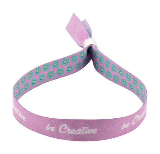 [AP716902] Custom made RPET festival armband - SuboWrist Alloy