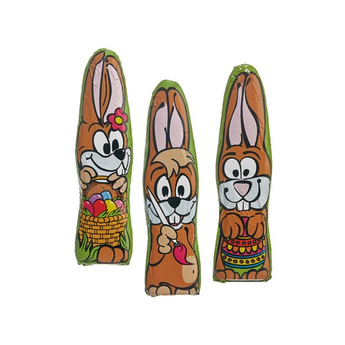[110790101] MINI Chocolade Paashaas "Standaard Motieven"