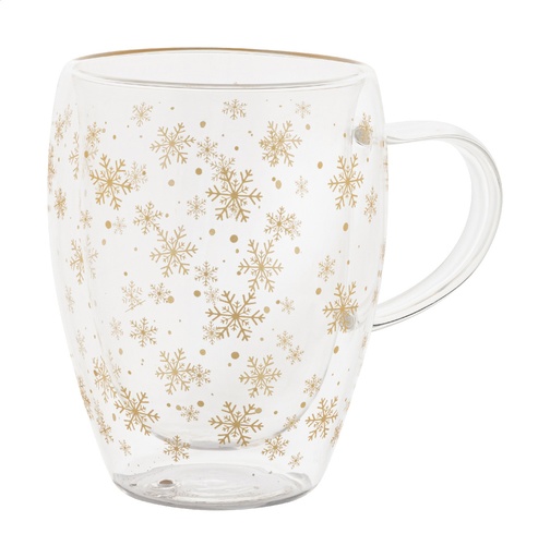 [AP800151] Kerst glazen thermomok - Snostro