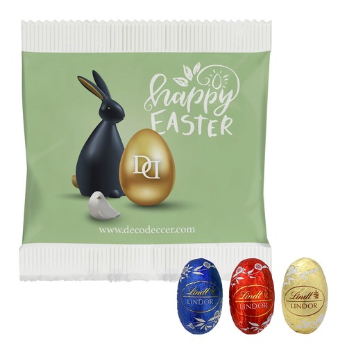 [110791100] Lindor Mini Eieren Trio in Papieren Zak
