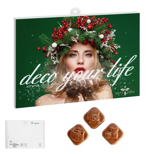 [110780050] Klassieke wandadventskalender – individueel