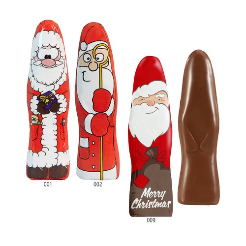 [110785000] MINI Chocolade Kerstman "Standaard Motieven"