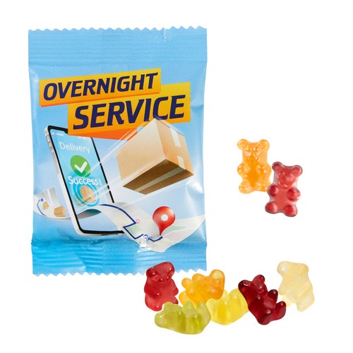 [110710090] Overnight Fruit Gum Premium-Bears