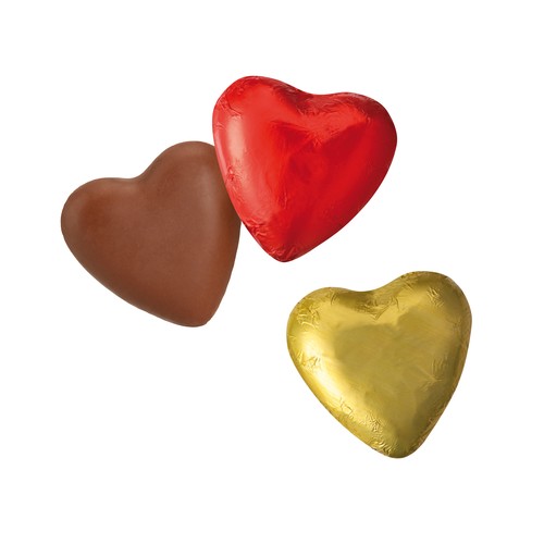 [110740001] Chocolade hart, standaard motieven