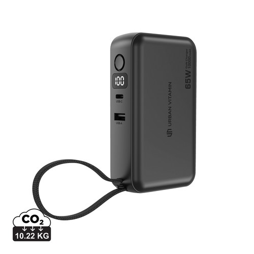 [P301.9901] Urban Vitamin Eureka 65W Hybrid 10.000 mah powerbank/oplader