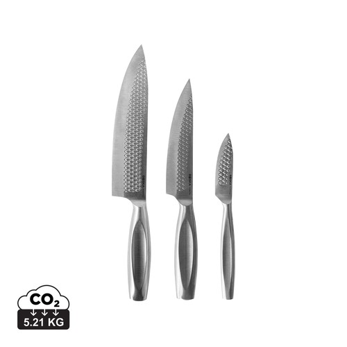 [RB307132] BOSKA Keukenmessen Monaco+, Set van 3