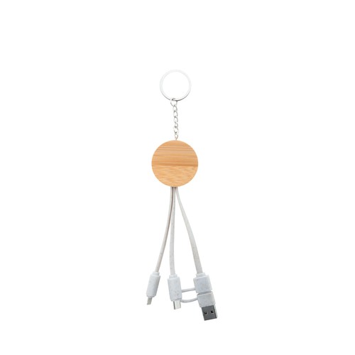 [AP864040] Sleutelhanger met usb-oplaadkabel Mugory