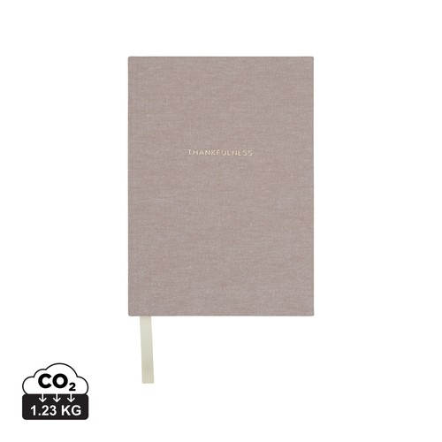 [V7730319] VINGA Dankbaarheid GRS gerecycled papieren dagboek