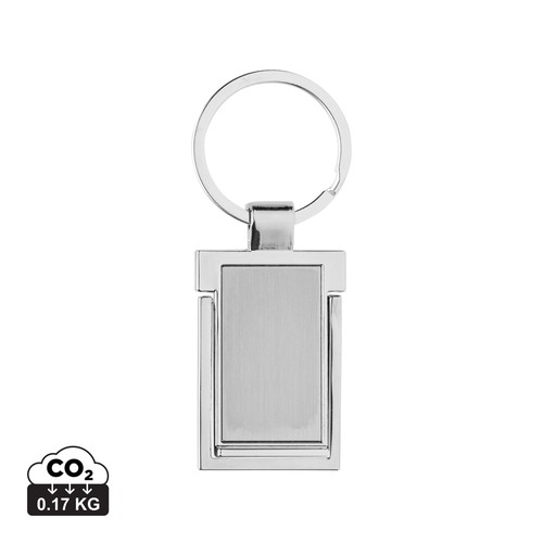 [P191.6602] RSC sleutelhanger gerecycled zinc alloy met telefoon stand