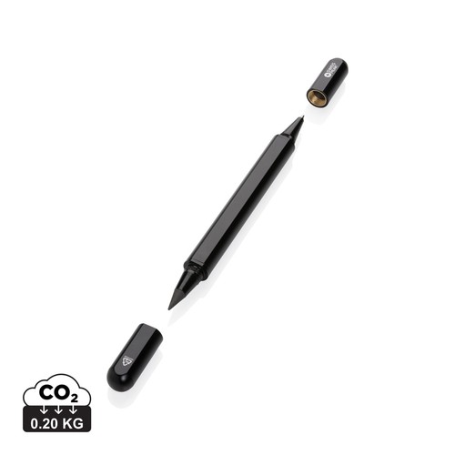 [P611.251] Swiss Peak Storm RCS gerecycled aluminium duo pen