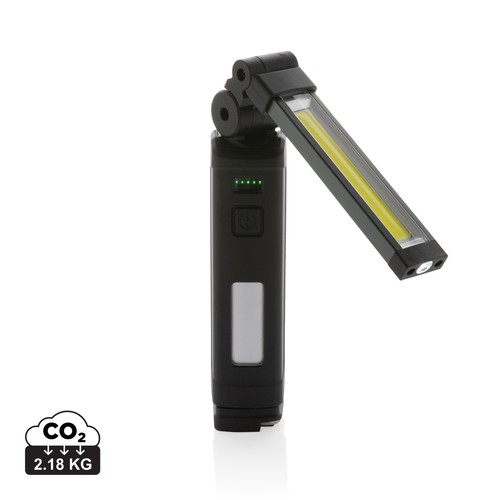 [P513.142] Gear X RCS gerecycled plastic USB-oplaadbare werklamp