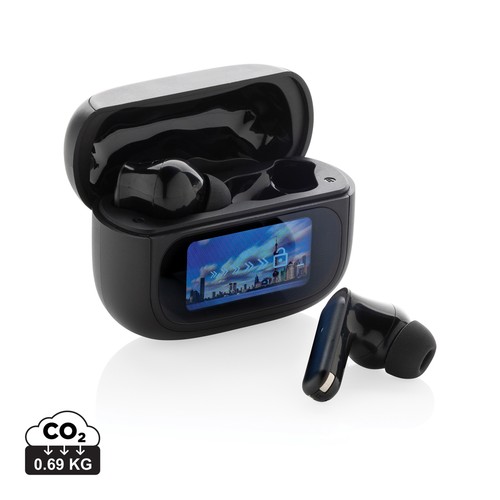 [P331.1201] Airtune RCS gerecycled plastic ANC-oordopjes met touchscreen