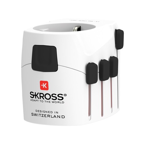 [RB1.103145] SKROSS Pro 3-polige wereldreisadapter