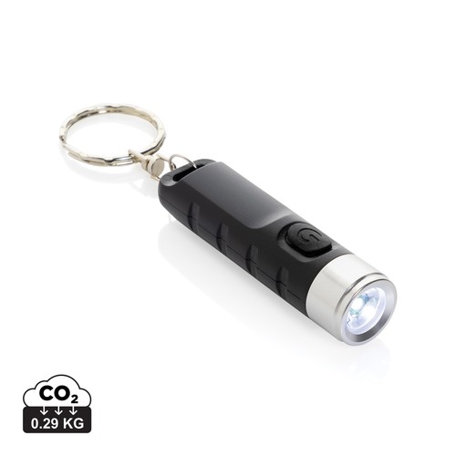 [P514.0201] Globix RCS gerecycled plastic USB oplaadbare zaklamp