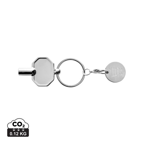 [P191.7002] RCS radiator ontluchter & winkelwagenmunt sleutelhanger
