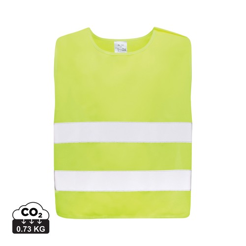 [P239.766] GRS gerecycled PET reflecterend veiligheidsvest 7-12 jaar