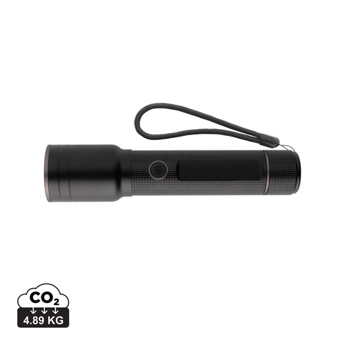 [P513.931] RCS gerecycled aluminium heavy duty USB-oplaadbare zaklamp
