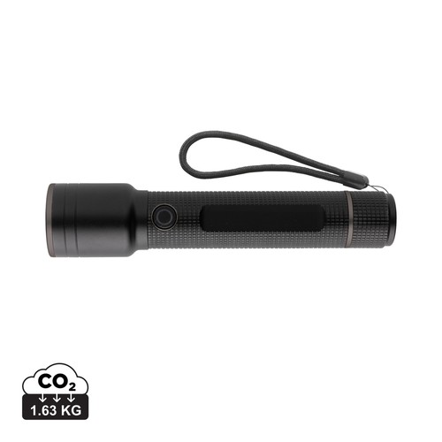 [P513.921] Gear X RCS gerecycled aluminium USB-oplaadbare zaklamp large