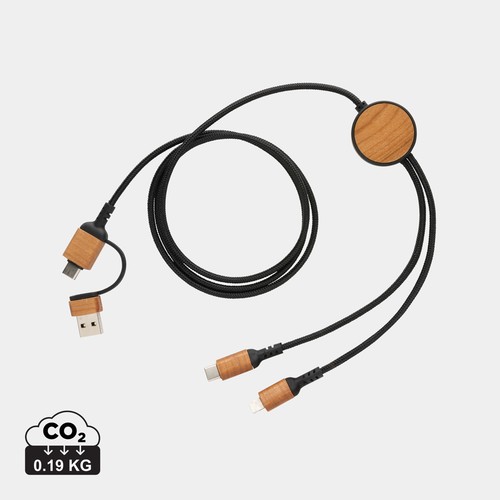 [P302.861] Ohio RCS gecertificeerde gerecyclede plastic 6-in-1 kabel
